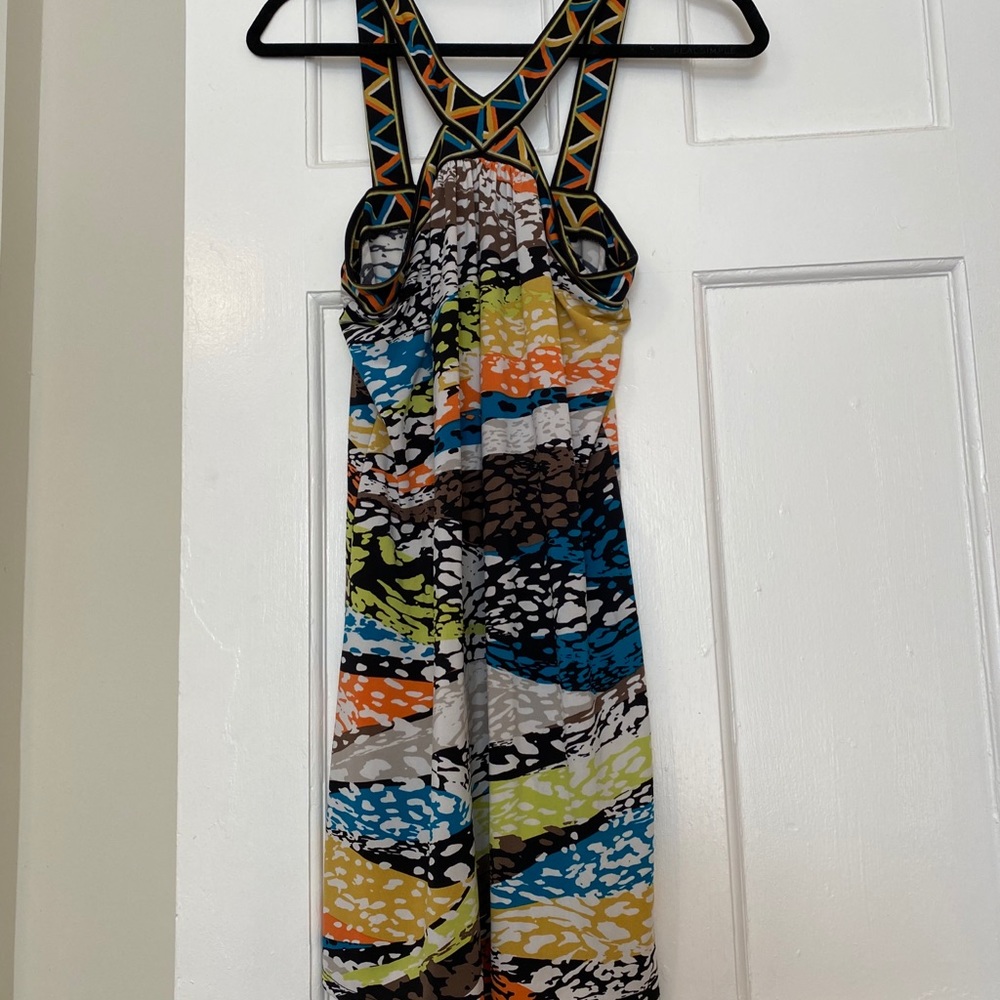XS BCBG multicolored dress